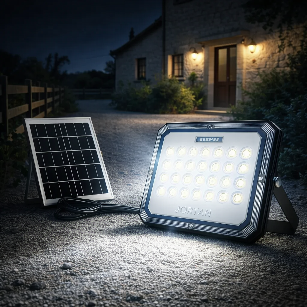 Kit Reflector Solar 500W Alta Potencia Con Panel Solar y Control