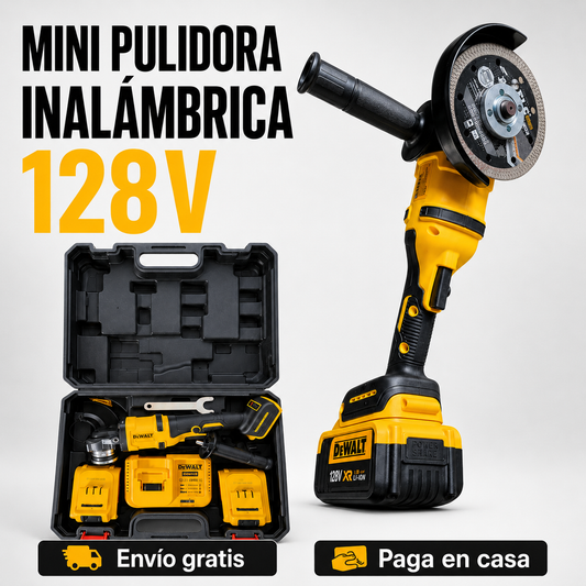 Pulidora Inalambrica Brushless 128 Voltios