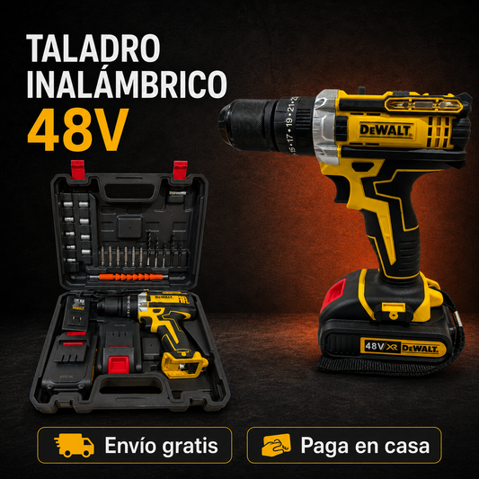 TALADRO 48V DeWalt