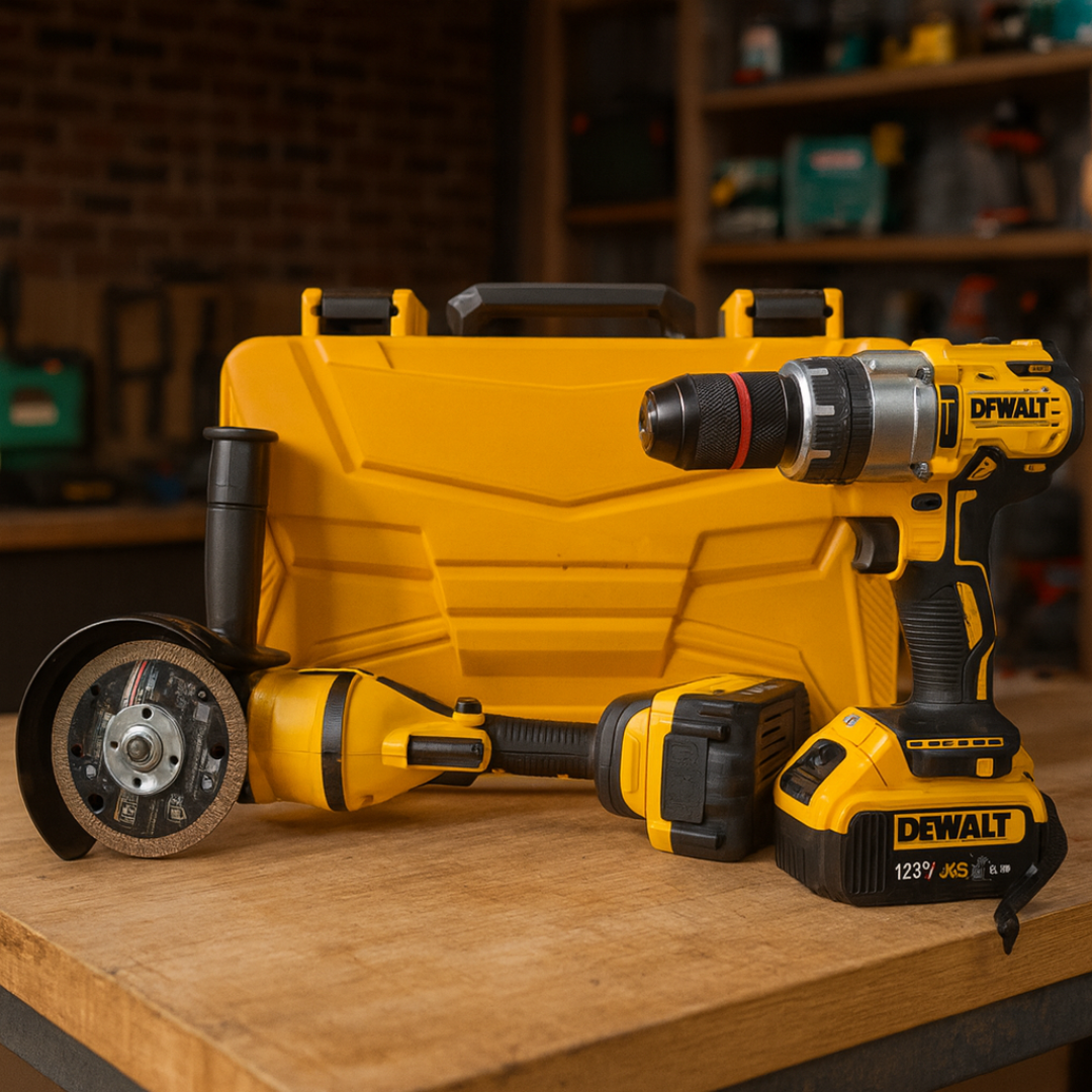 COMBO TALADRO PULIDORA 128V DeWalt